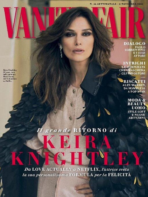 Title details for Vanity Fair Italia by Edizioni Condé Nast S.p.A. - Available